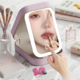 علبة مكياج+مرآة LED💄